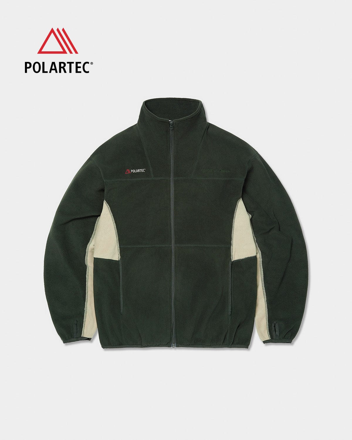 VERT POLARTEC (VTX X EIDER) ZIP JACKET DARK GREEN