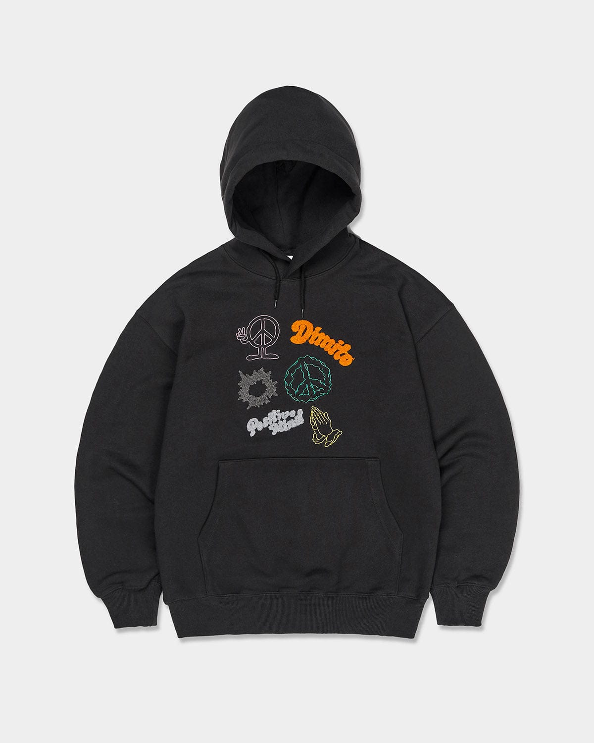 VERT PRAY HOODIE BLACK