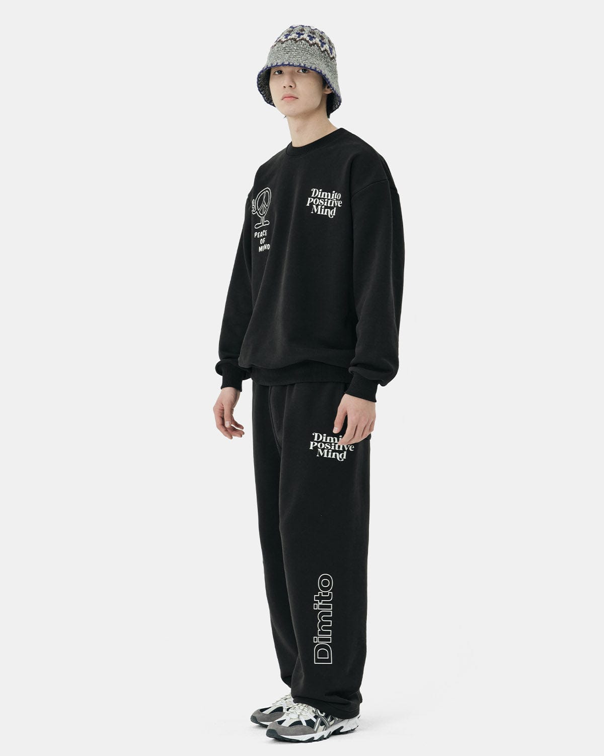 VERT PRAY SWEATPANTS BLACK