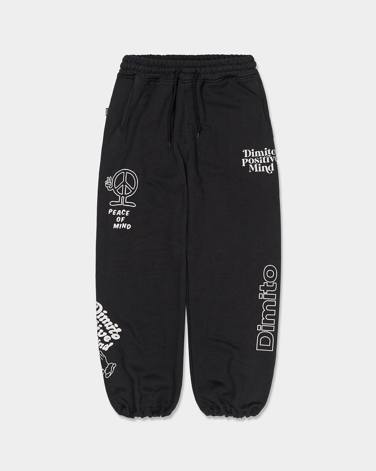 VERT PRAY SWEATPANTS BLACK