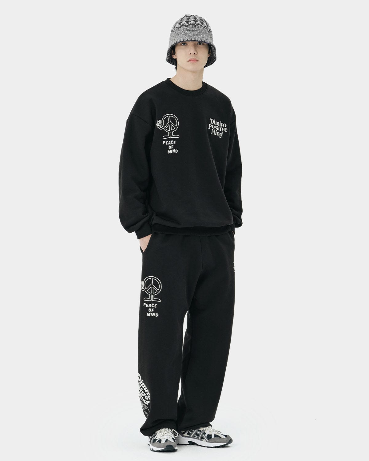 VERT PRAY SWEATPANTS BLACK