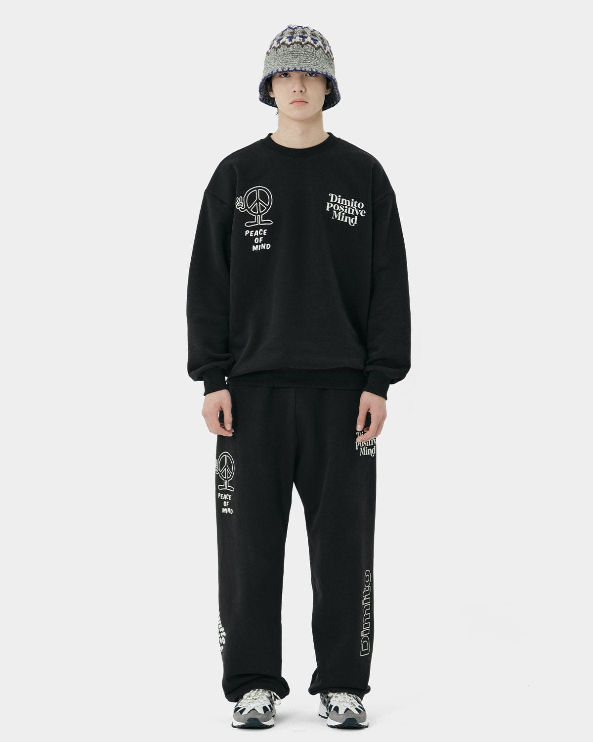 VERT PRAY SWEATPANTS BLACK