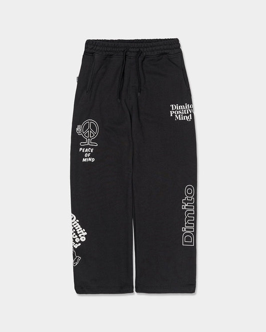 VERT PRAY SWEATPANTS BLACK