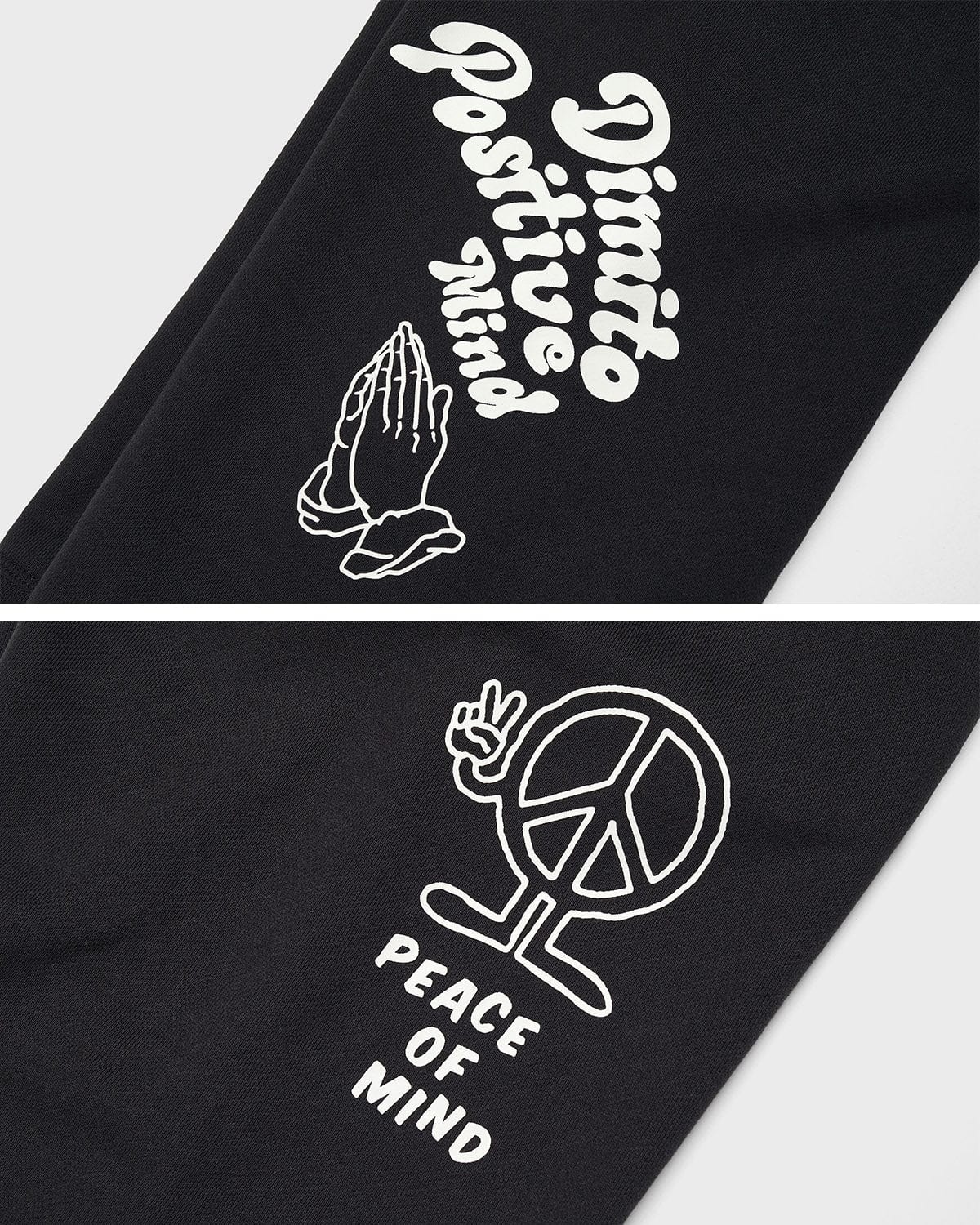 VERT PRAY SWEATPANTS BLACK