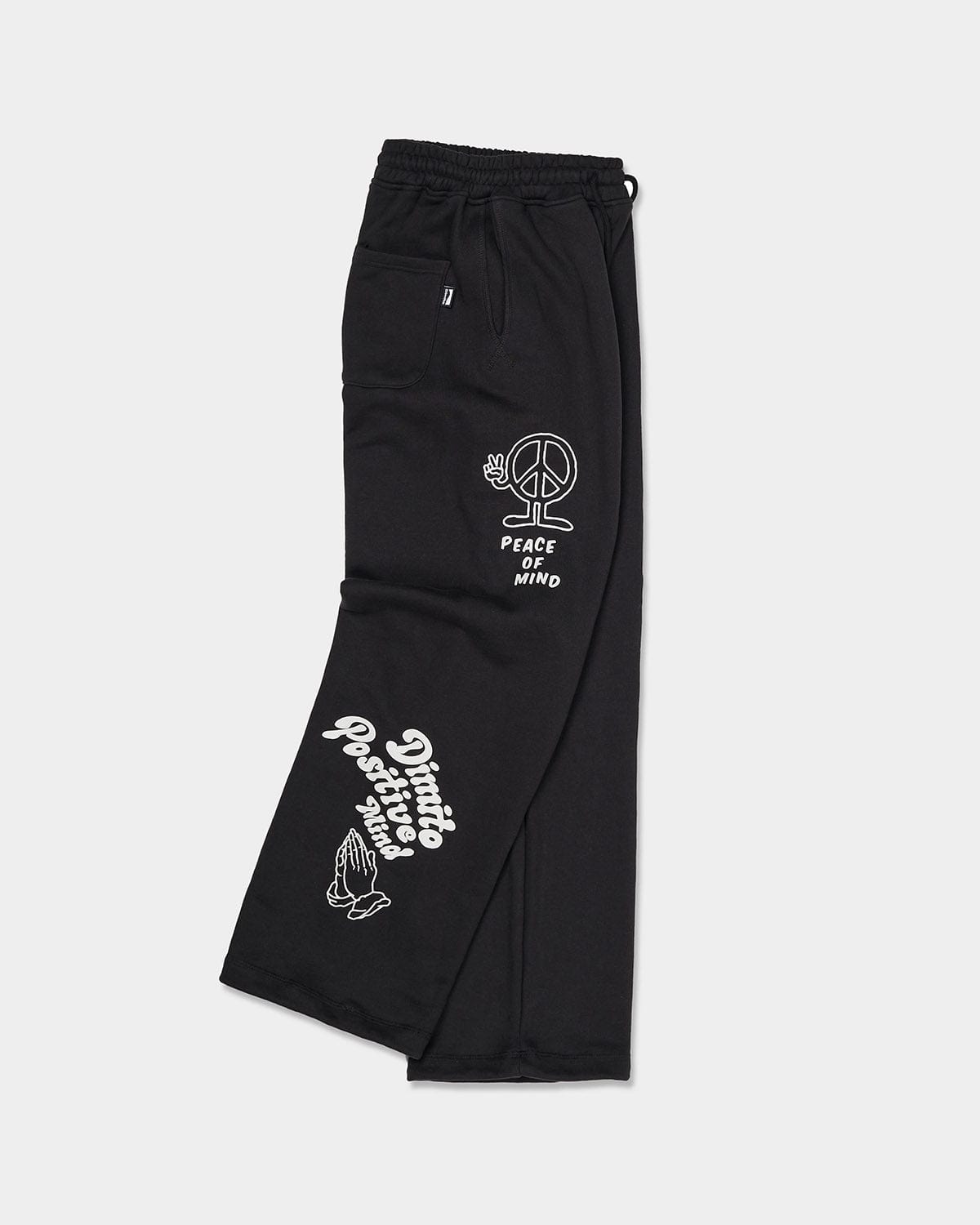 VERT PRAY SWEATPANTS BLACK