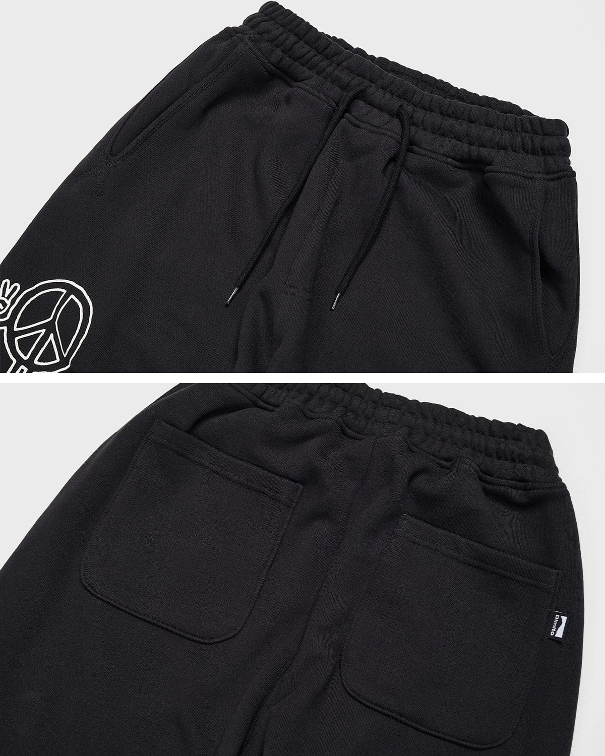 VERT PRAY SWEATPANTS BLACK