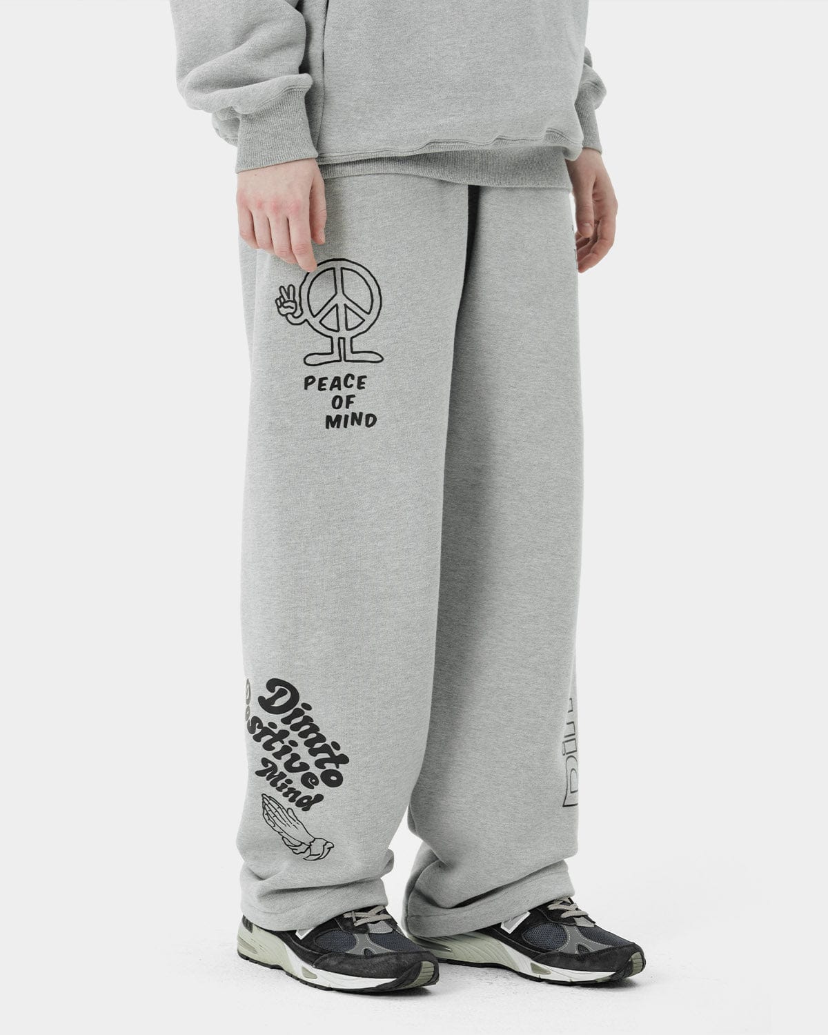 VERT PRAY SWEATPANTS HEATHER GREY