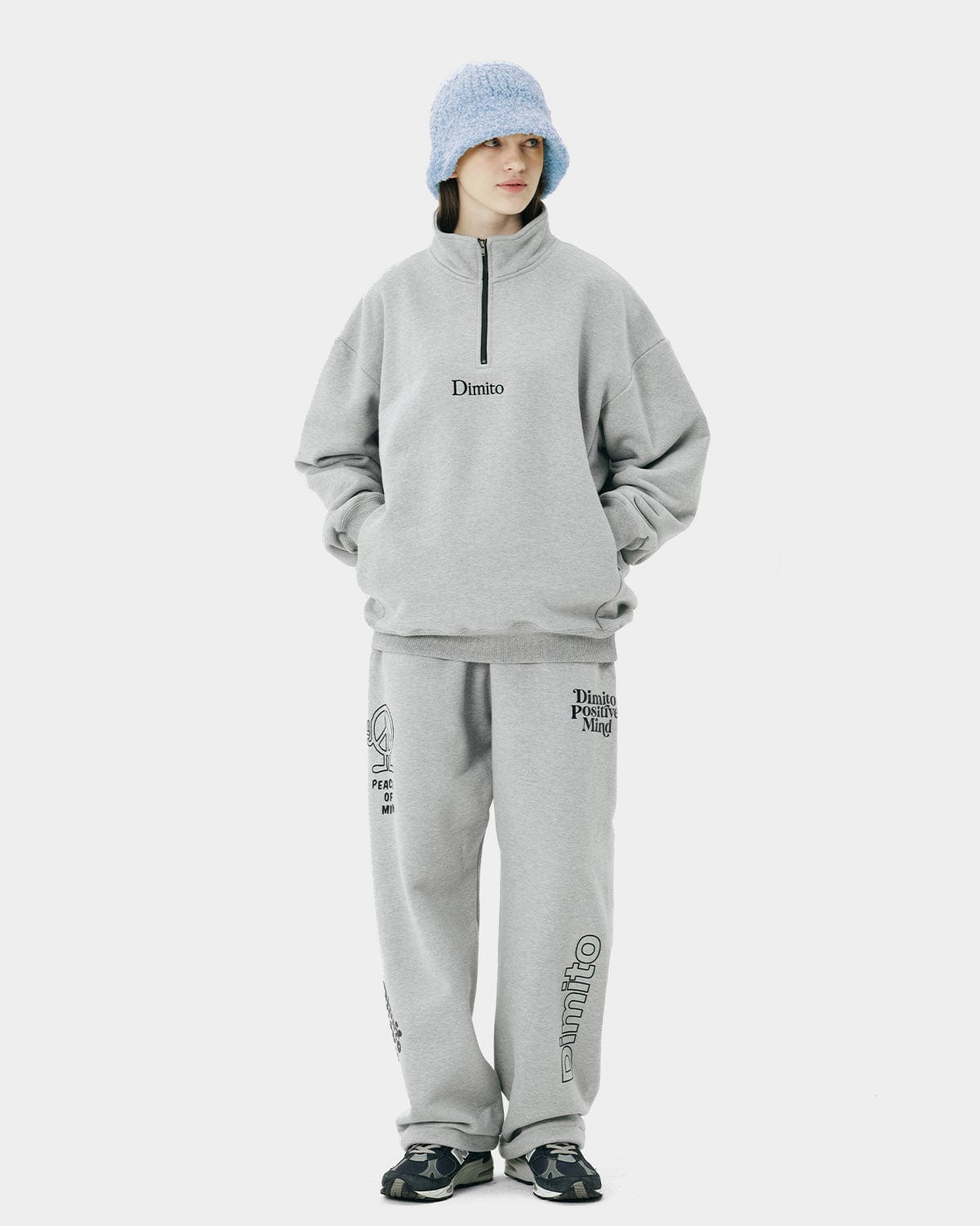 VERT PRAY SWEATPANTS HEATHER GREY