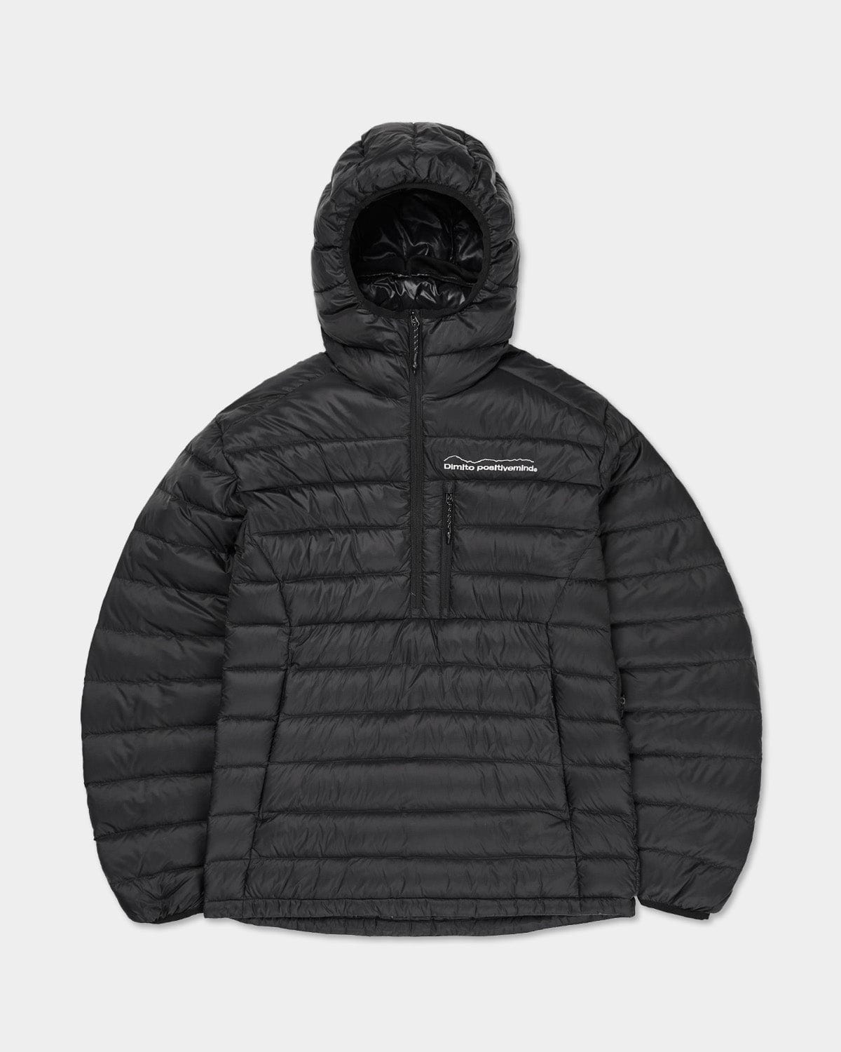 VERT PULLOVER LIGHT DOWN JACKET BLACK