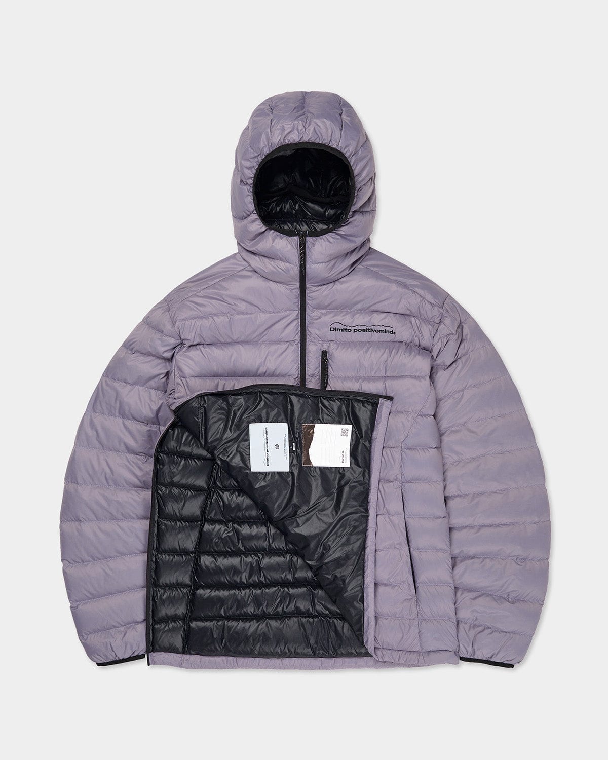 VERT PULLOVER LIGHT DOWN JACKET PURPLE ASH