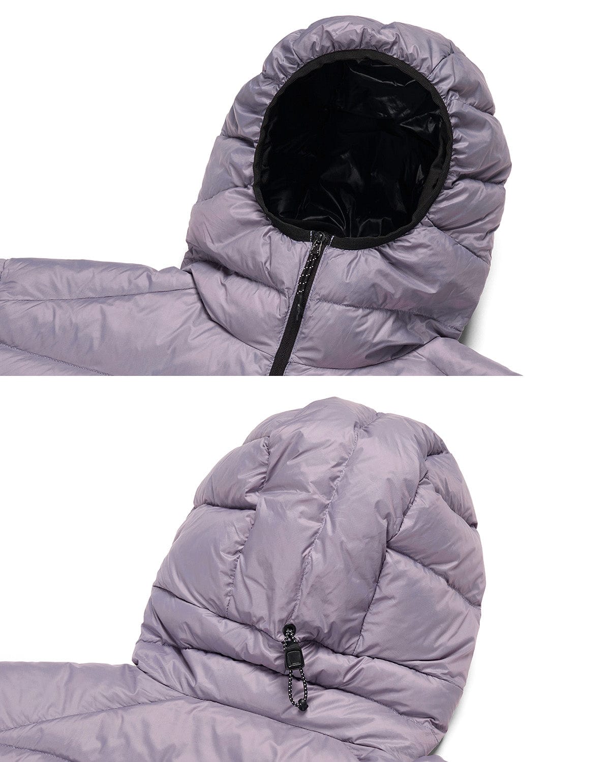 VERT PULLOVER LIGHT DOWN JACKET PURPLE ASH