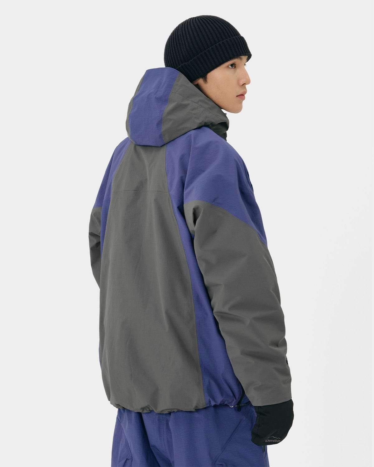 VERT QUASAR 2L PULLOVER JACKET CHARCOAL