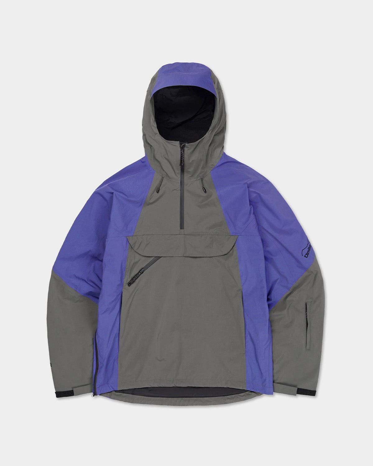 VERT QUASAR 2L PULLOVER JACKET CHARCOAL