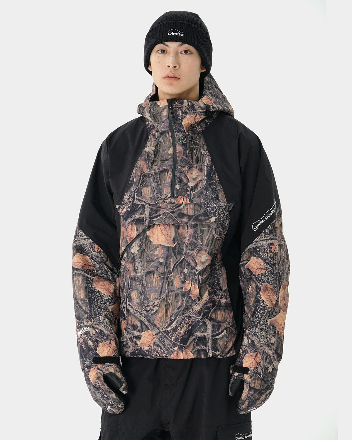 VERT QUASAR 2L PULLOVER JACKET FALL TREE