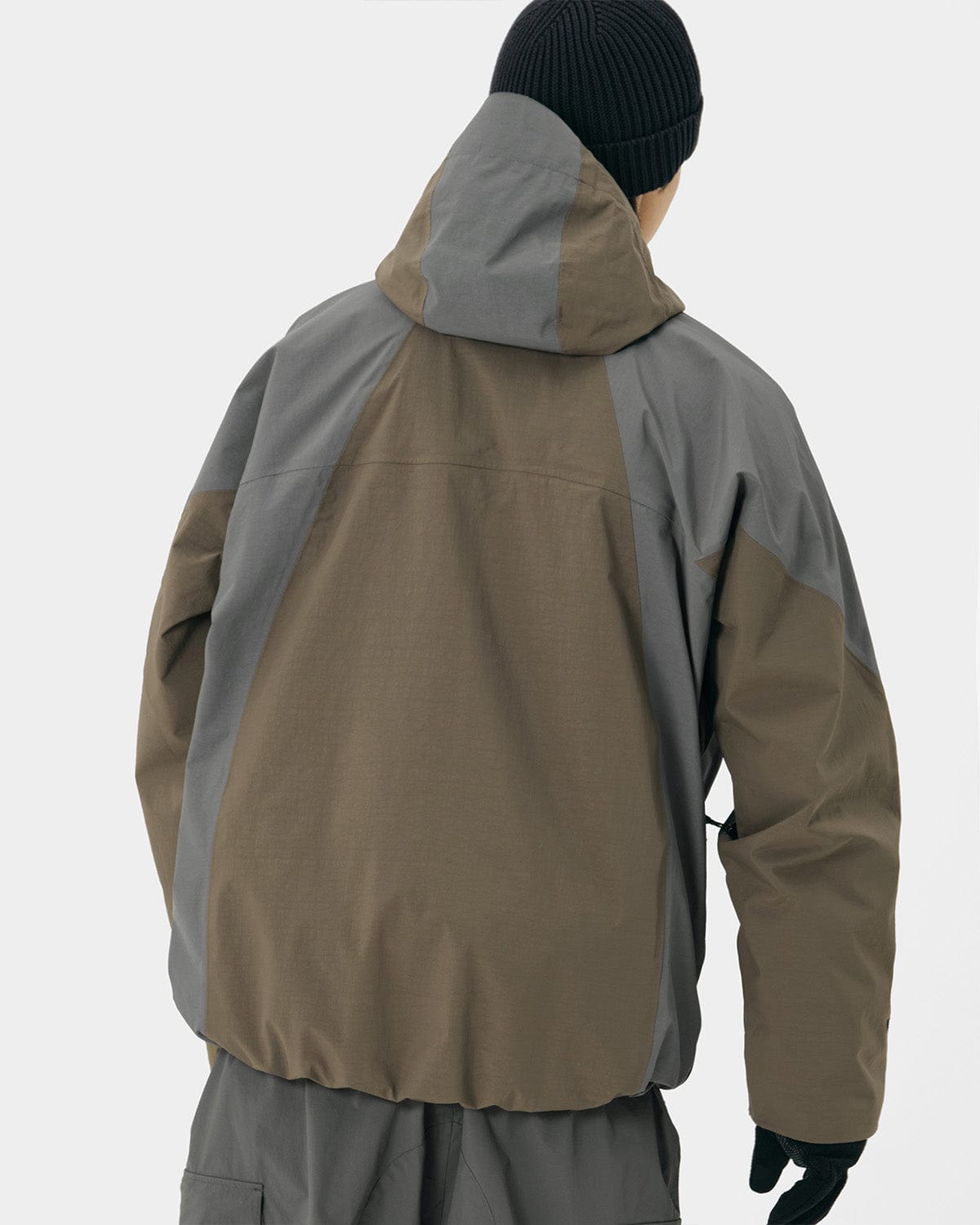 VERT QUASAR 2L PULLOVER JACKET MUD