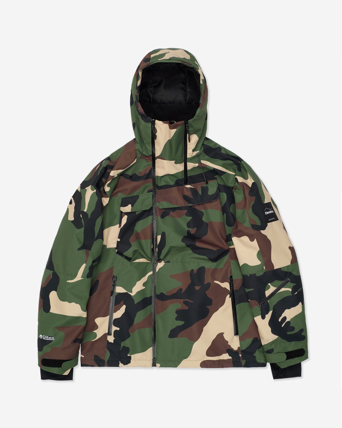 VERT QUASAR FZ JACKET WOODLAND