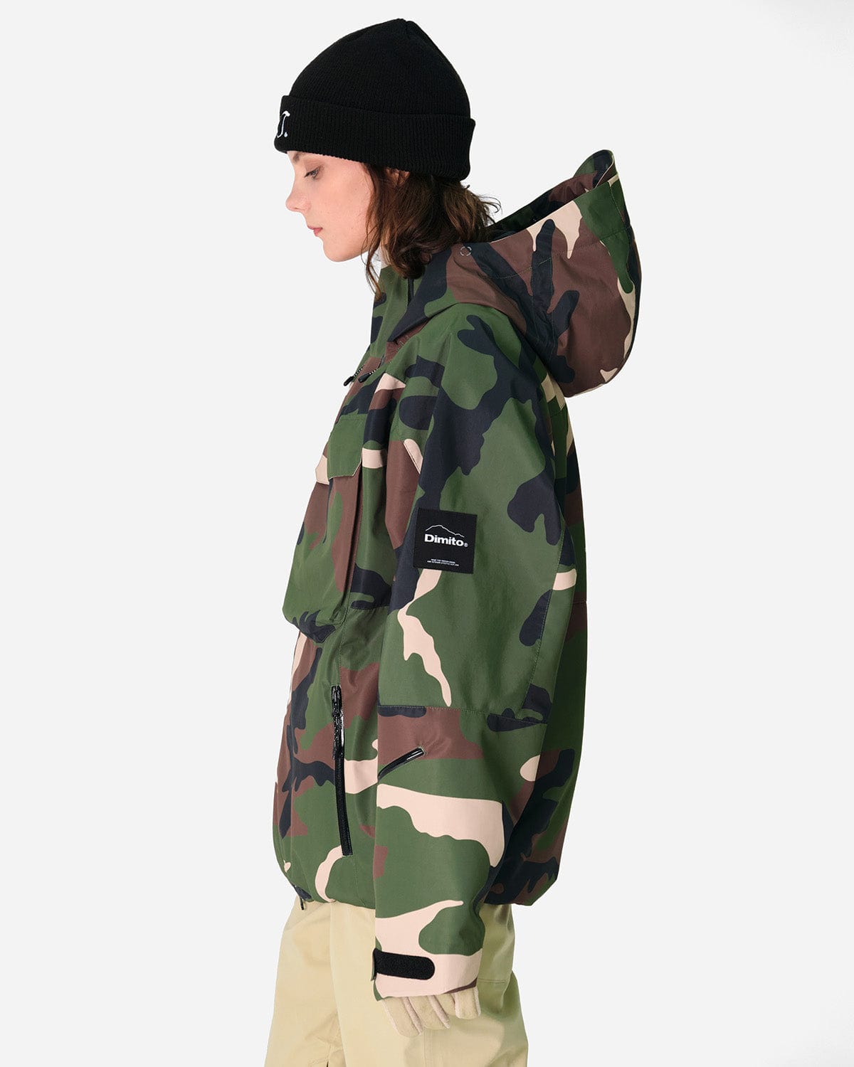 VERT QUASAR FZ JACKET WOODLAND