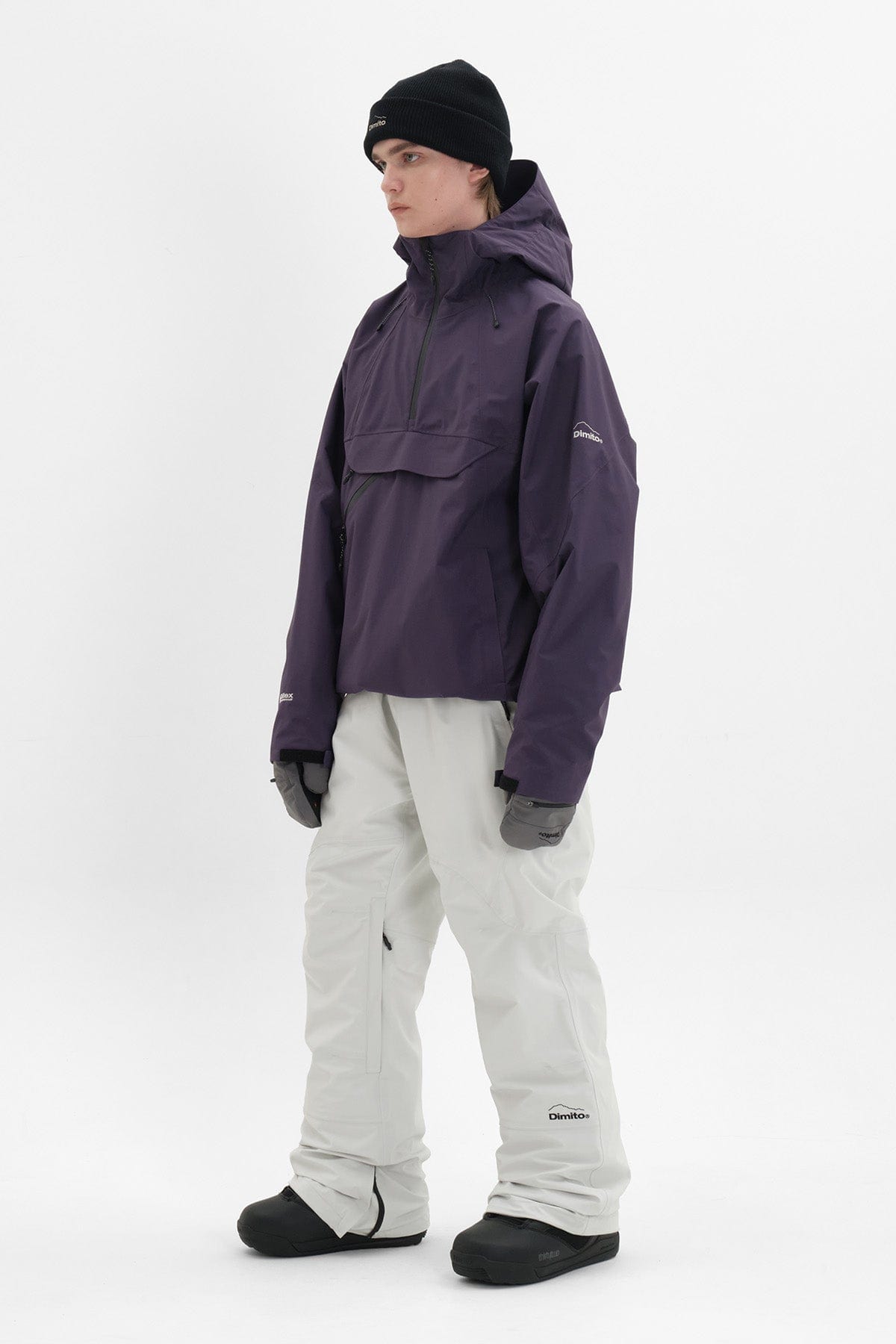 VERT QUASAR SD PULLOVER JACKET GRAPE