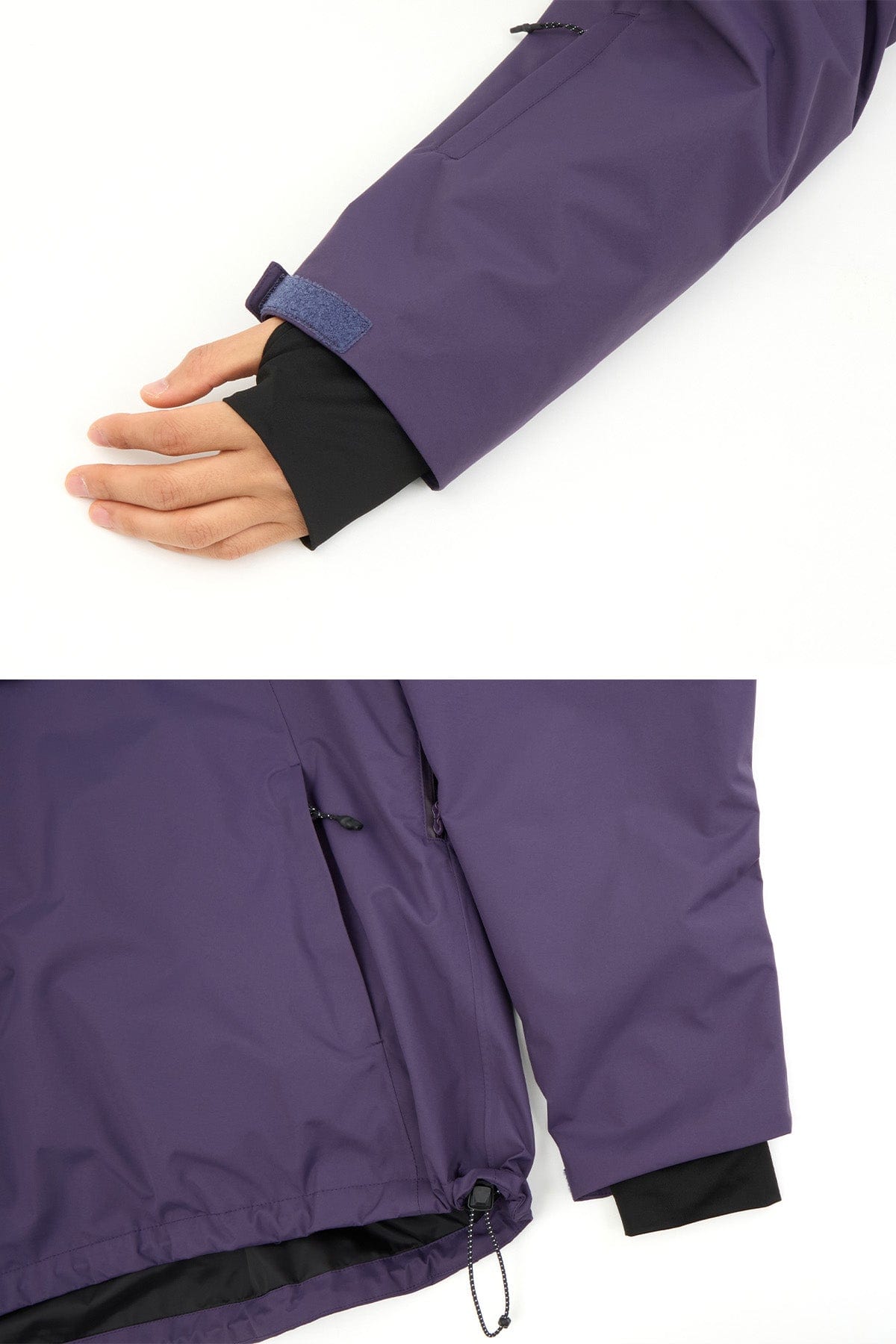 VERT QUASAR SD PULLOVER JACKET GRAPE