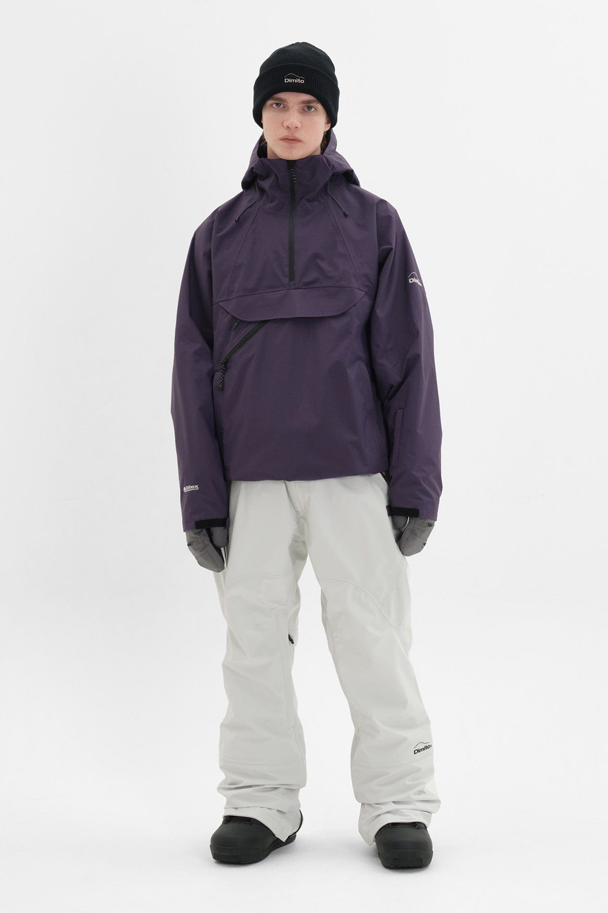 VERT QUASAR SD PULLOVER JACKET GRAPE