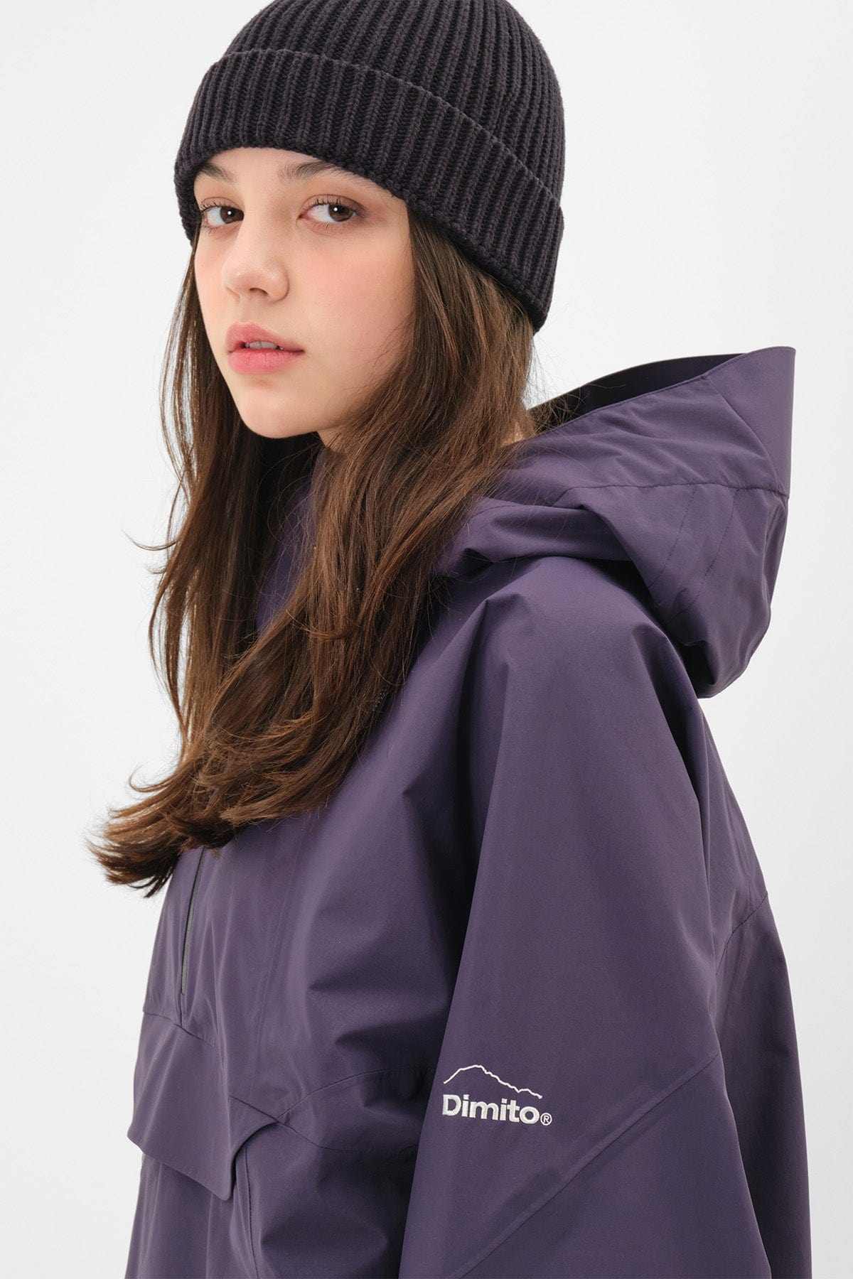 VERT QUASAR SD PULLOVER JACKET GRAPE