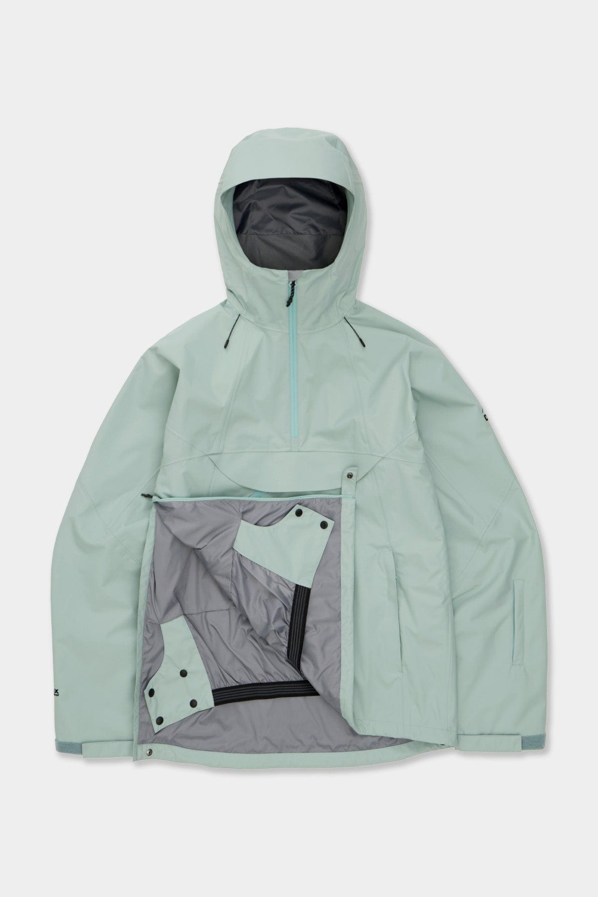 VERT QUASAR SD PULLOVER JACKET SLATE MINT