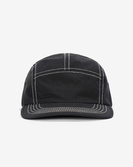 VERT STITCHED CAP BLACK