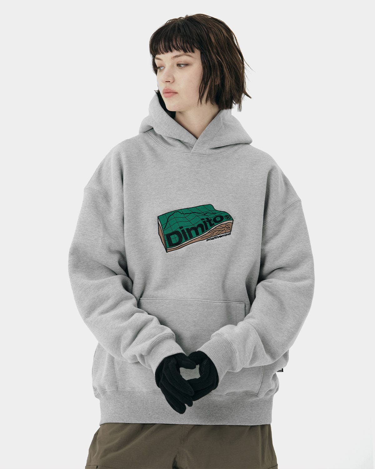 VERT STRATUM HOODIE HEATHER GREY