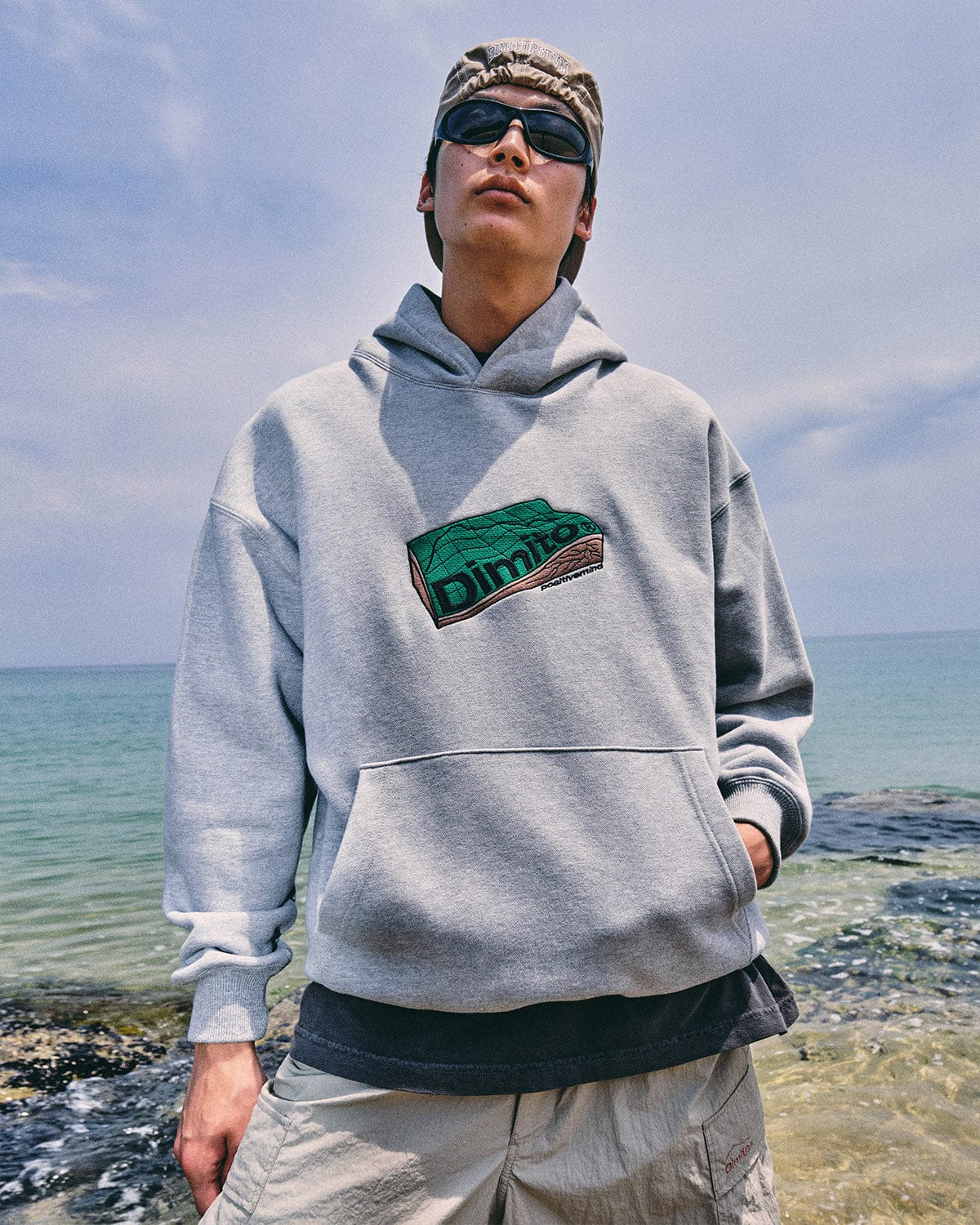 VERT STRATUM HOODIE HEATHER GREY