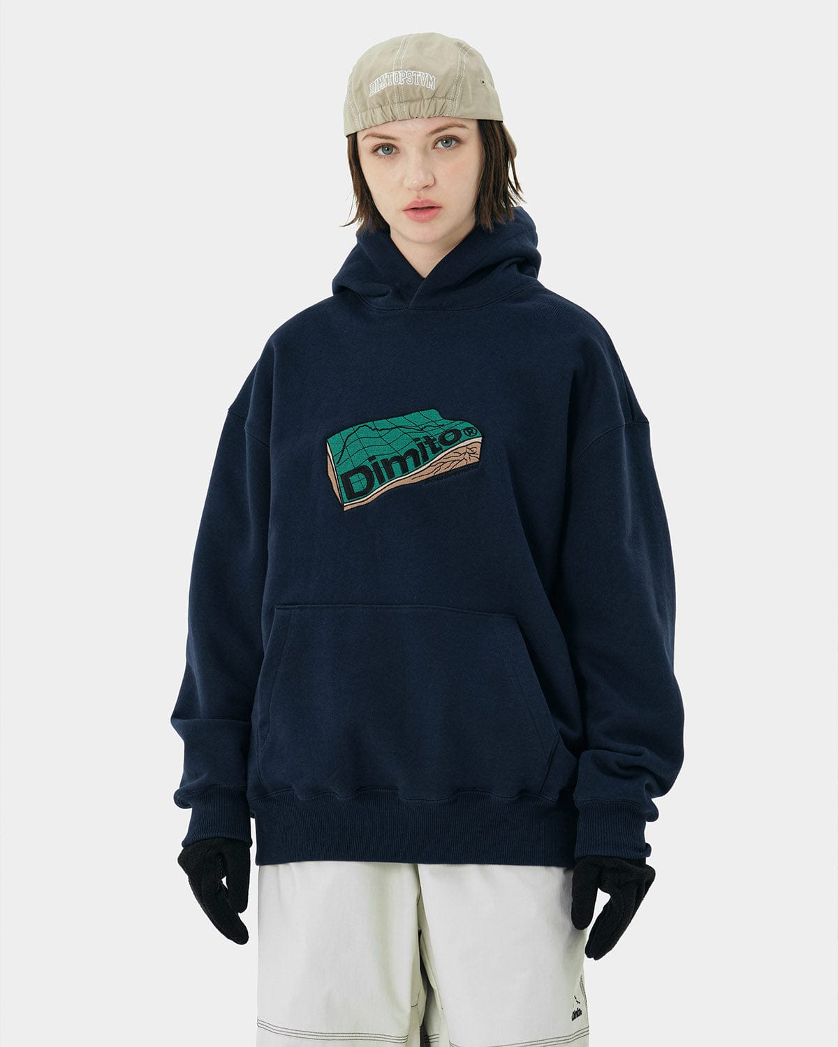 VERT STRATUM HOODIE NAVY