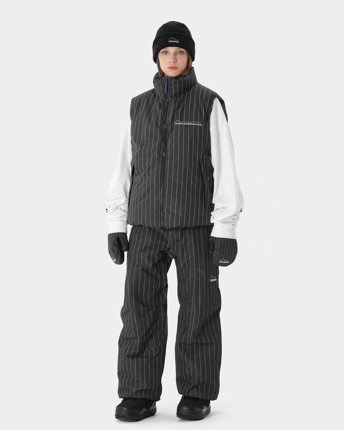 VERT TEAM KOREA REPLICA 23 LEVEL 2L PANTS BLACK STRIPE (Standard Fit)