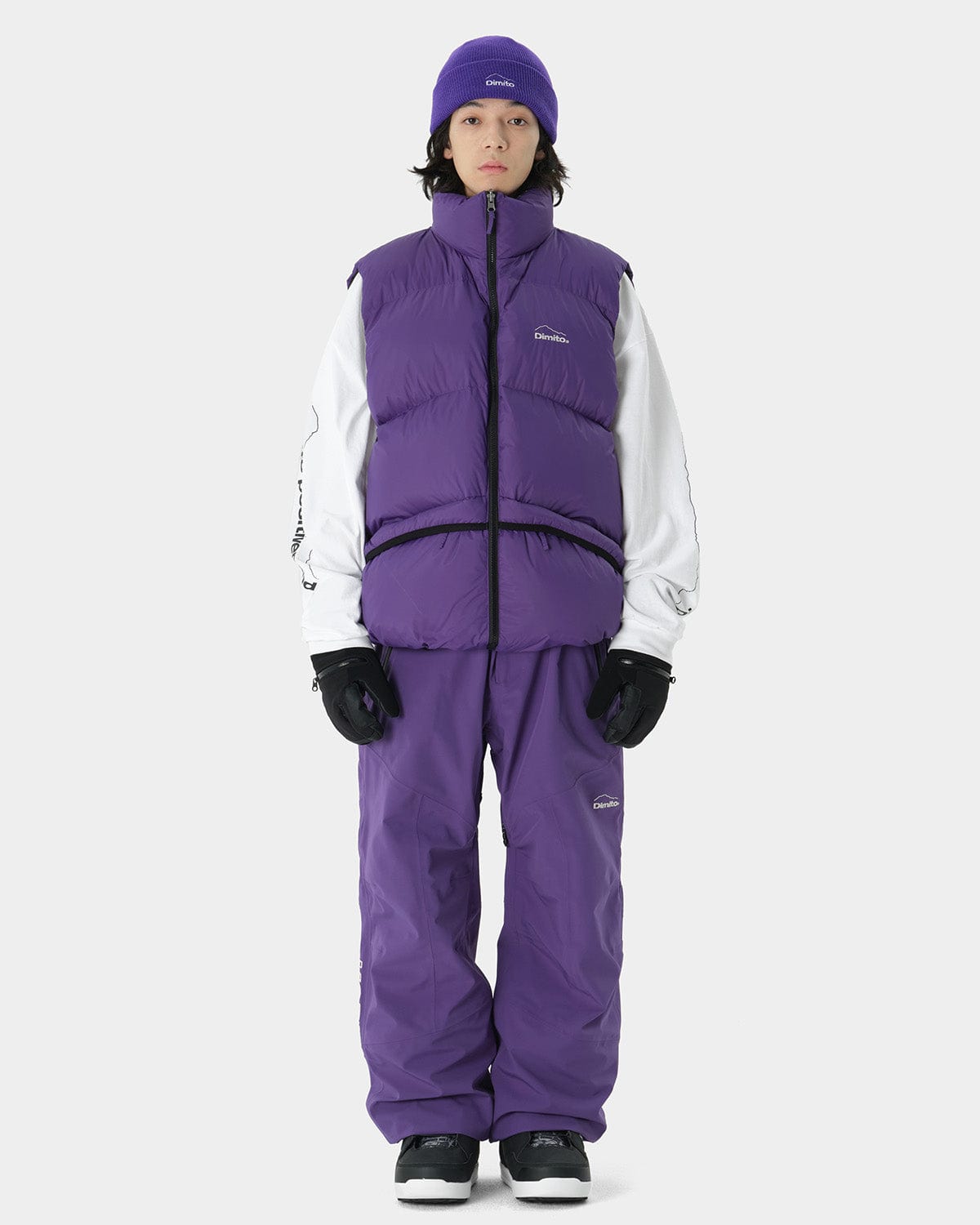 VERT TEAM KOREA REPLICA 23 LEVEL 2L PANTS PURPLE (Standard Fit)