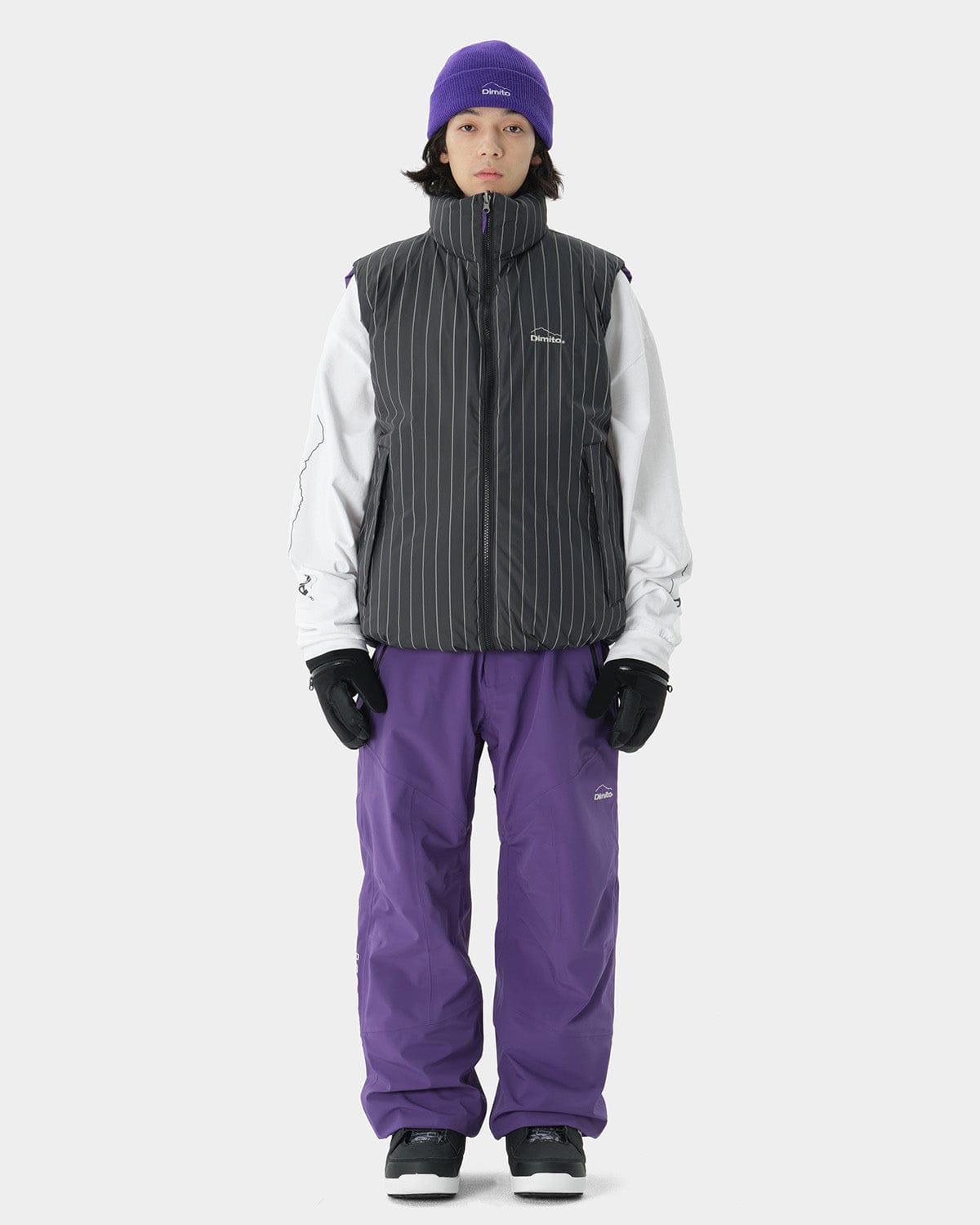 VERT TEAM KOREA REPLICA 23 LEVEL 2L PANTS PURPLE (Standard Fit)