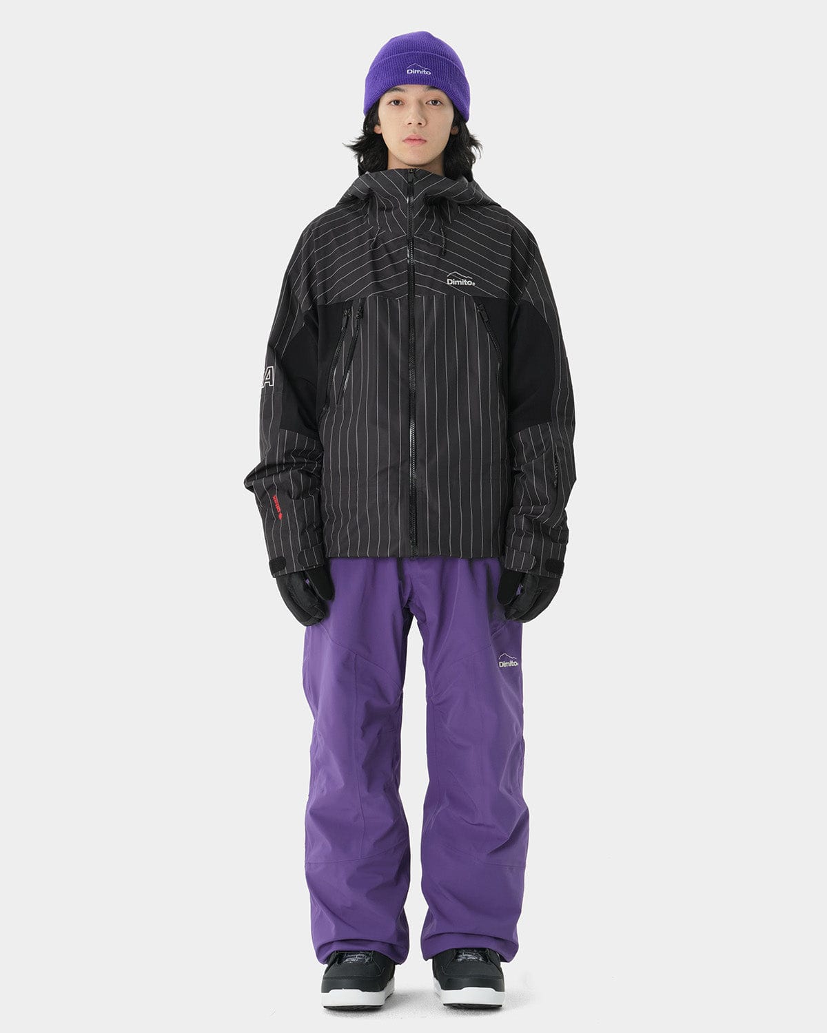 VERT TEAM KOREA REPLICA 23 LEVEL 2L PANTS PURPLE (Standard Fit)