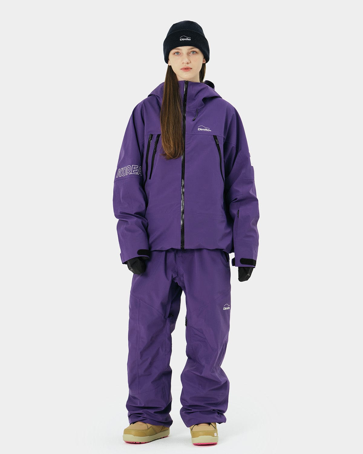 VERT TEAM KOREA REPLICA 23 LEVEL 2L PANTS PURPLE (Standard Fit)