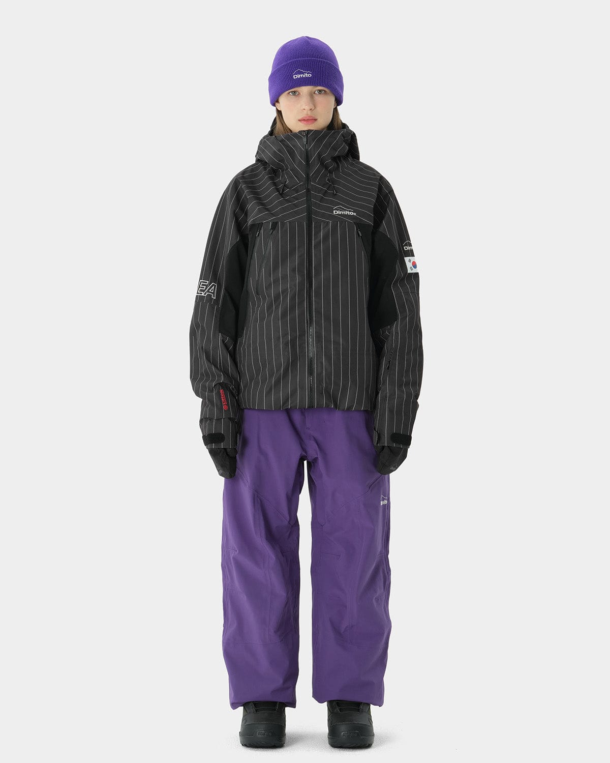 VERT TEAM KOREA REPLICA 23 LEVEL 2L PANTS PURPLE (Standard Fit)