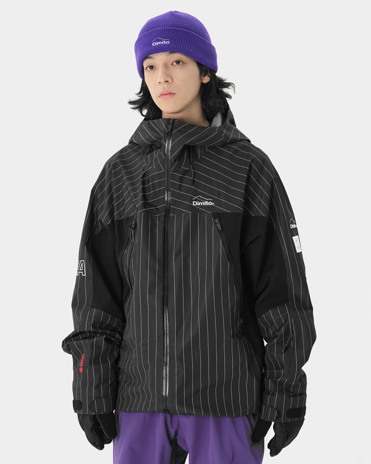 VERT TEAM KOREA REPLICA 23 LEVEL 3L JACKET BLACK STRIPE