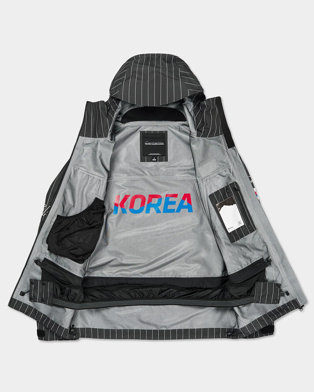 VERT TEAM KOREA REPLICA 23 LEVEL 3L JACKET BLACK STRIPE