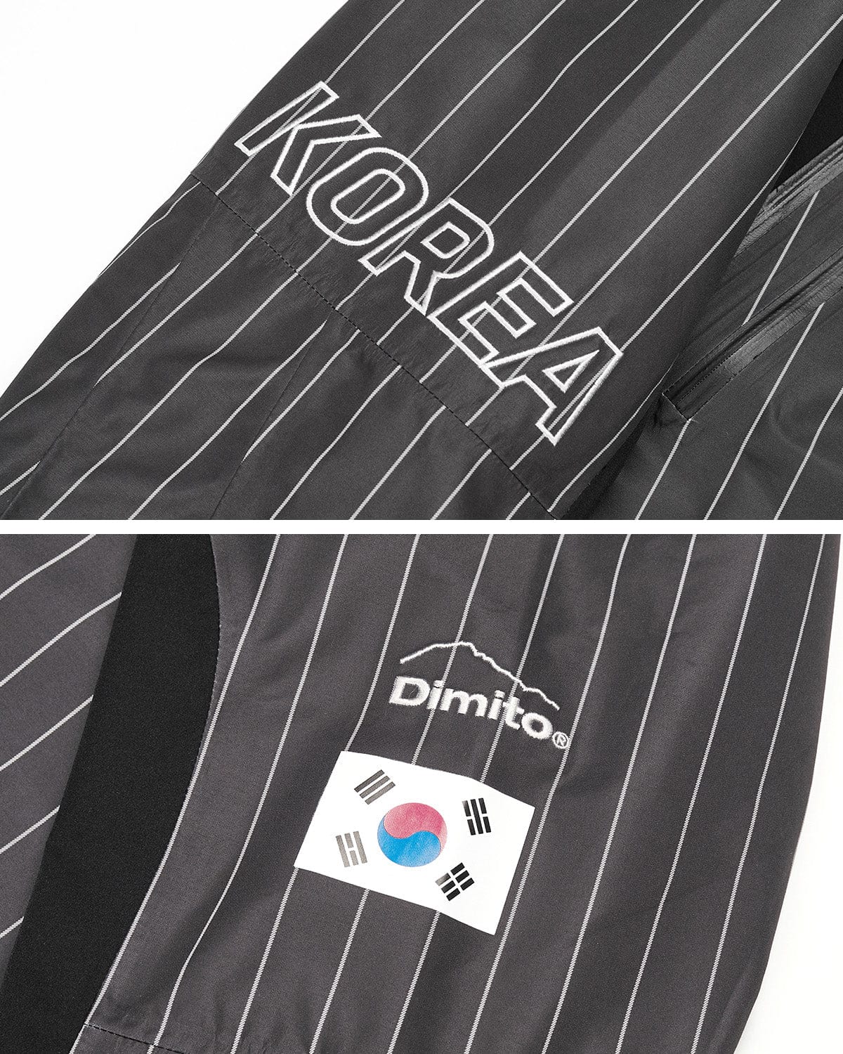 VERT TEAM KOREA REPLICA 23 LEVEL 3L JACKET BLACK STRIPE