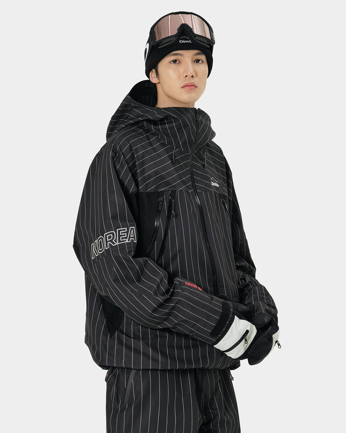 VERT TEAM KOREA REPLICA 23 LEVEL 3L JACKET BLACK STRIPE