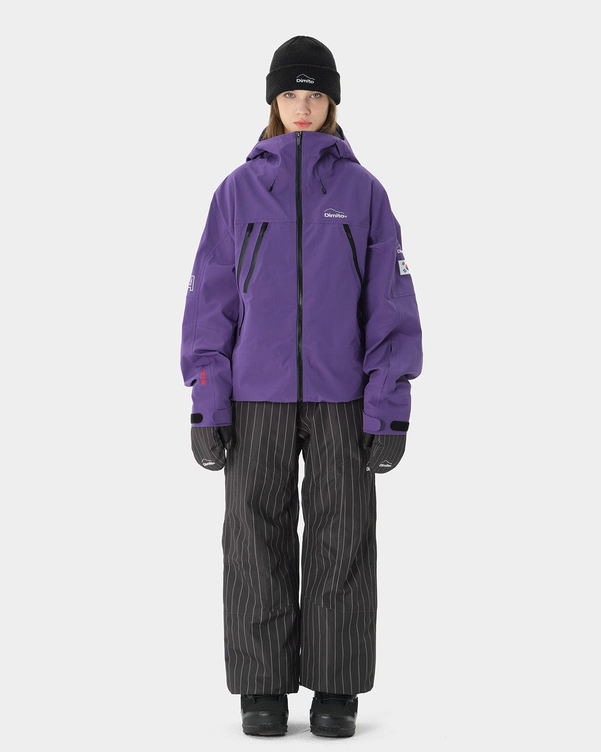 VERT TEAM KOREA REPLICA 23 LEVEL 3L JACKET PURPLE