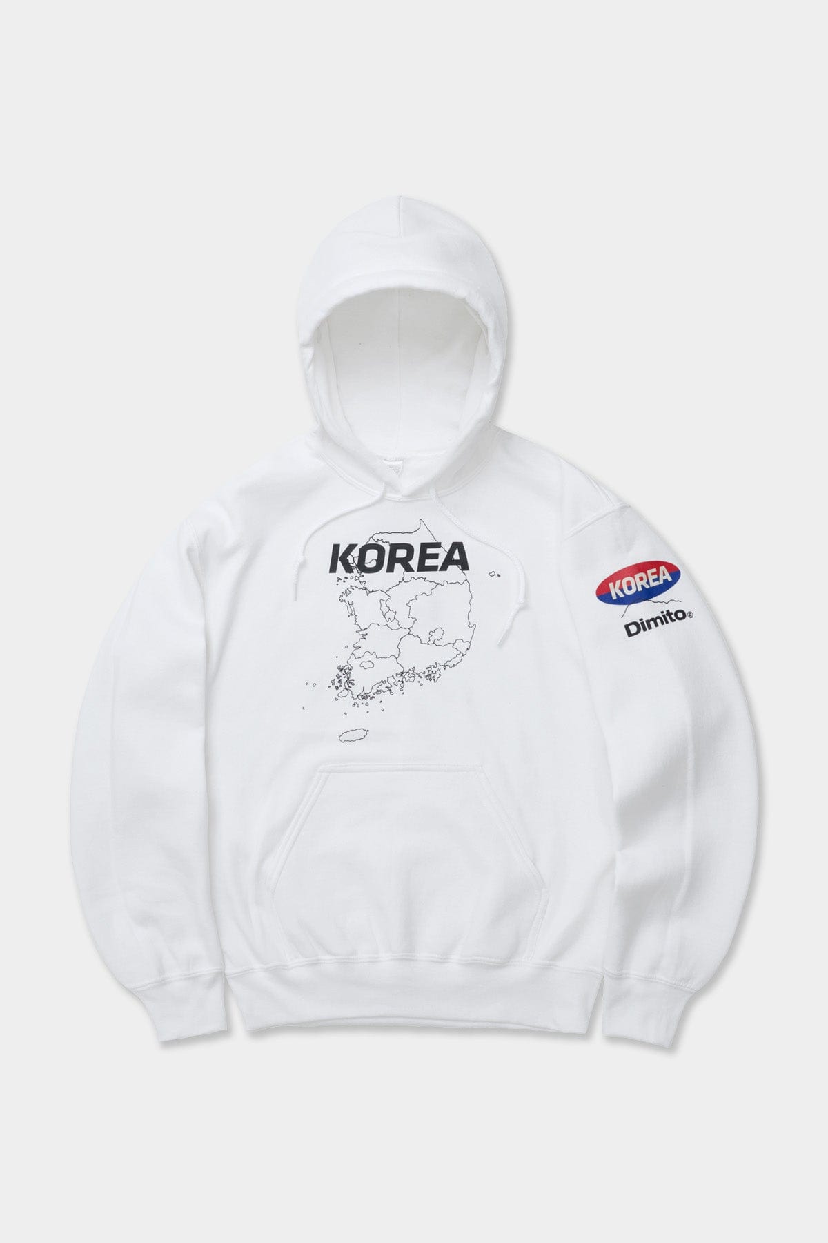 VERT TEAM KOREA REPLICA BOX LOGO HOODIE WHITE