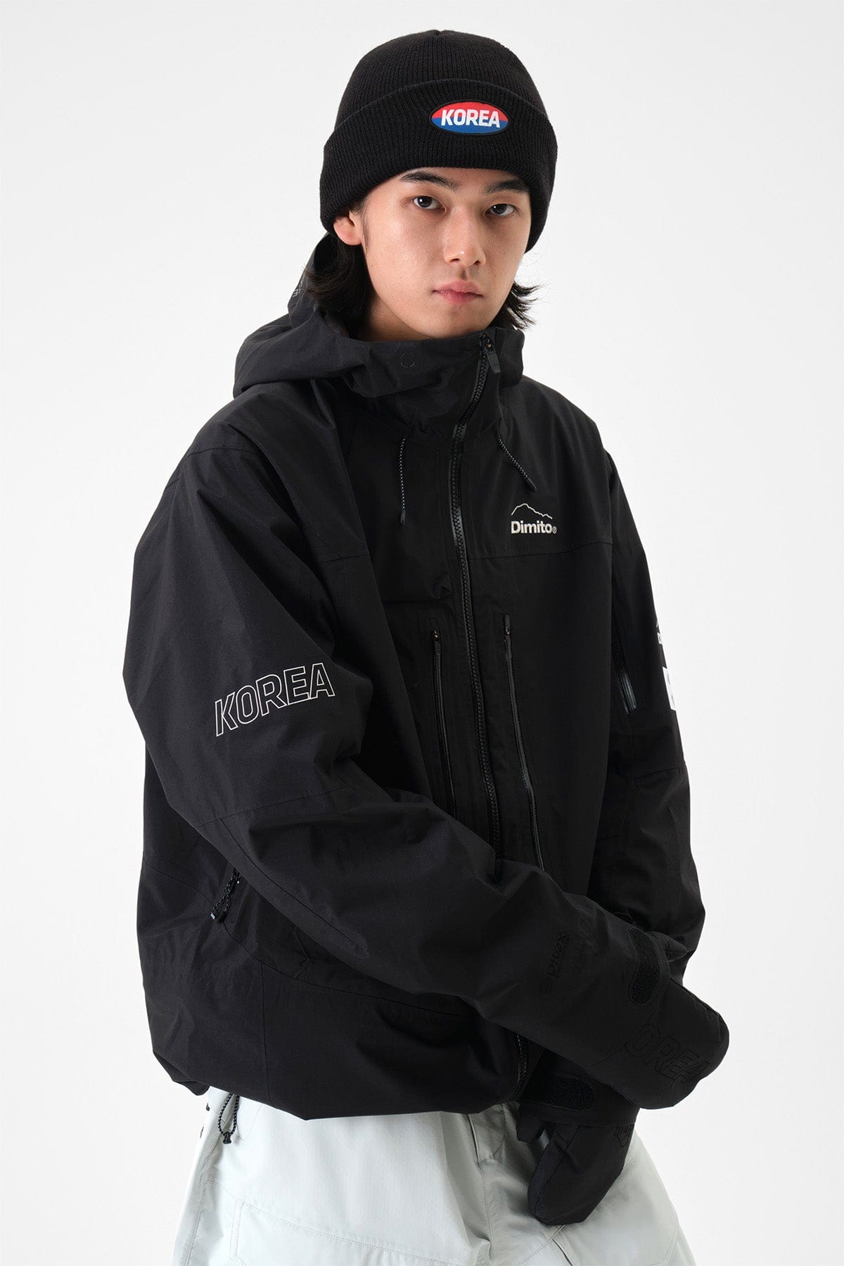 VERT TEAM KOREA REPLICA VTX 3L JACKET BLACK (Release on 24.11.18)