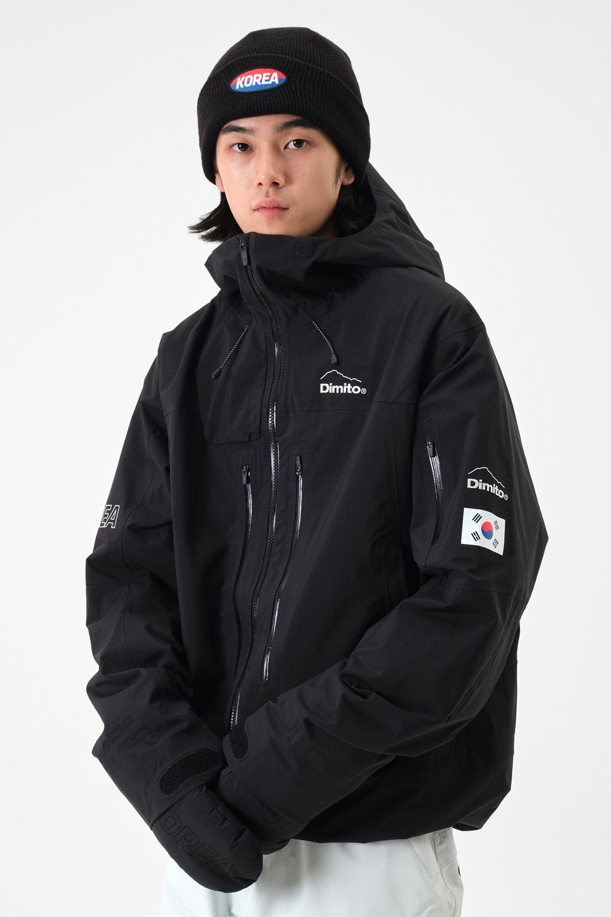 VERT TEAM KOREA REPLICA VTX 3L JACKET BLACK (Release on 24.11.18)