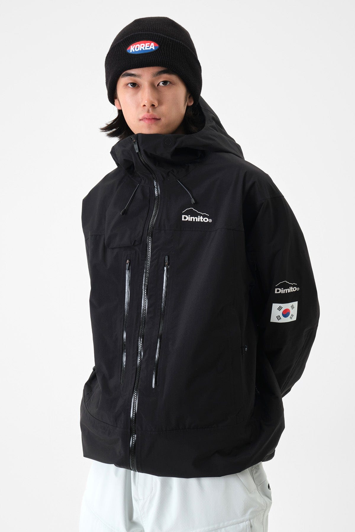 VERT TEAM KOREA REPLICA VTX 3L JACKET BLACK (Release on 24.11.18)