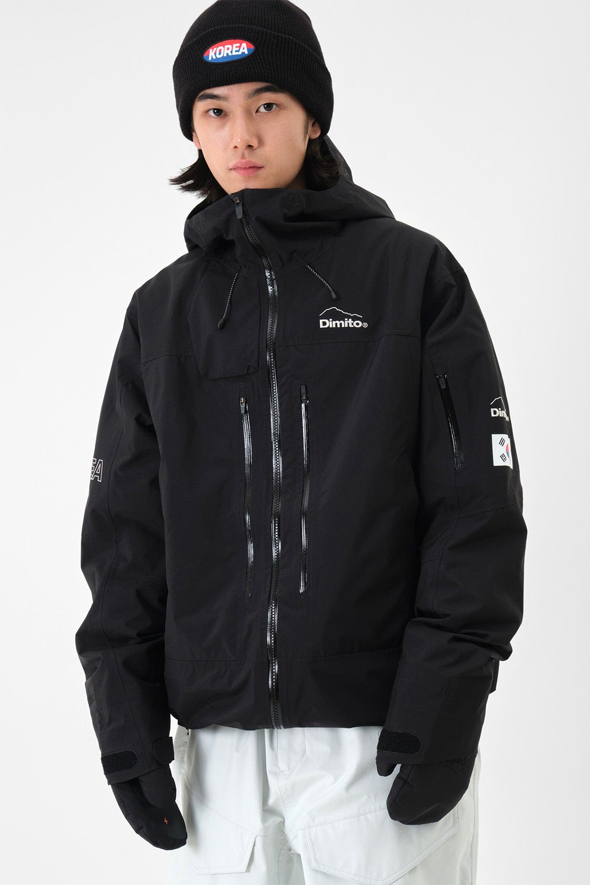 VERT TEAM KOREA REPLICA VTX 3L JACKET BLACK (Release on 24.11.18)