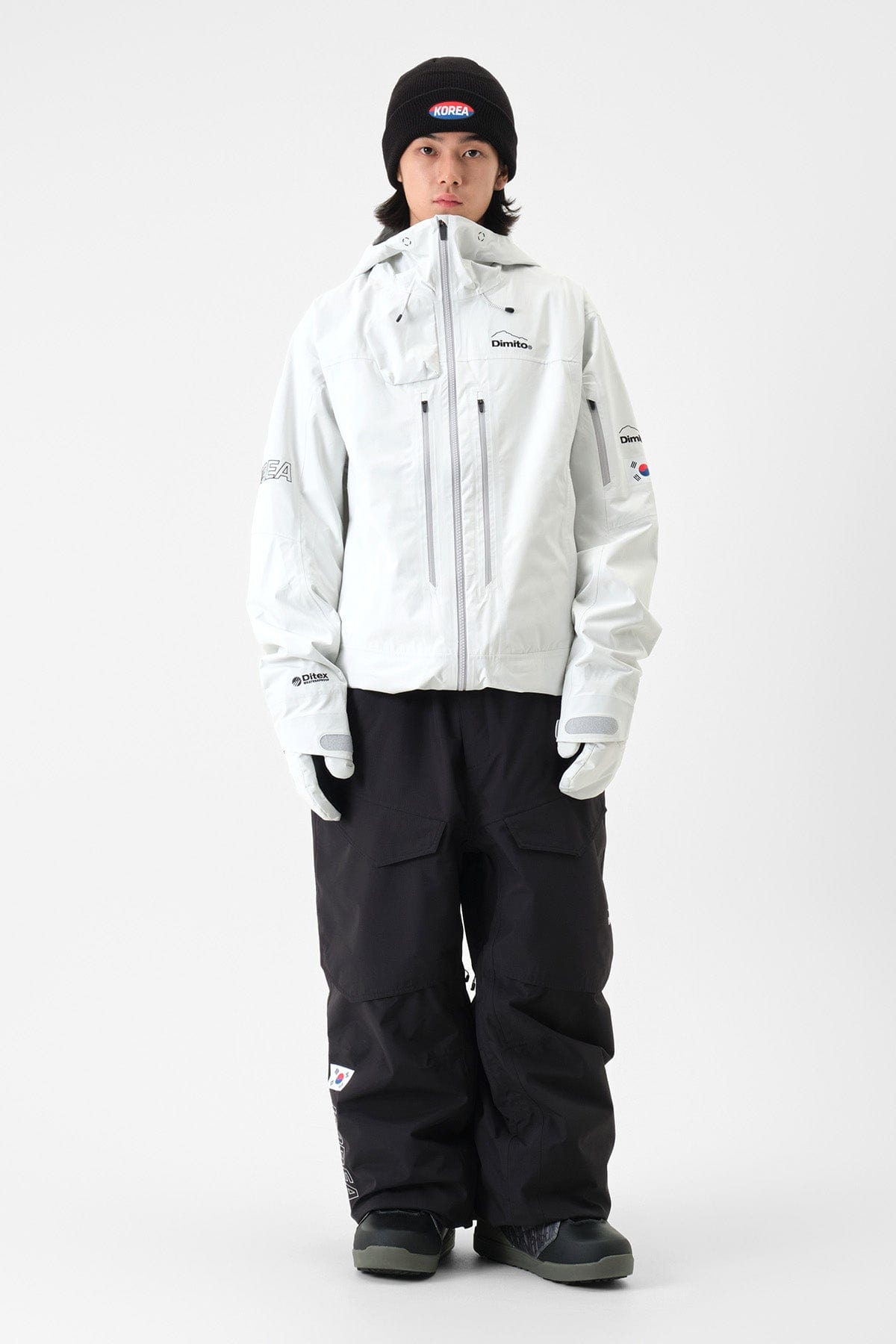 VERT TEAM KOREA REPLICA VTX 3L JACKET WHITE (Release on 24.11.18)