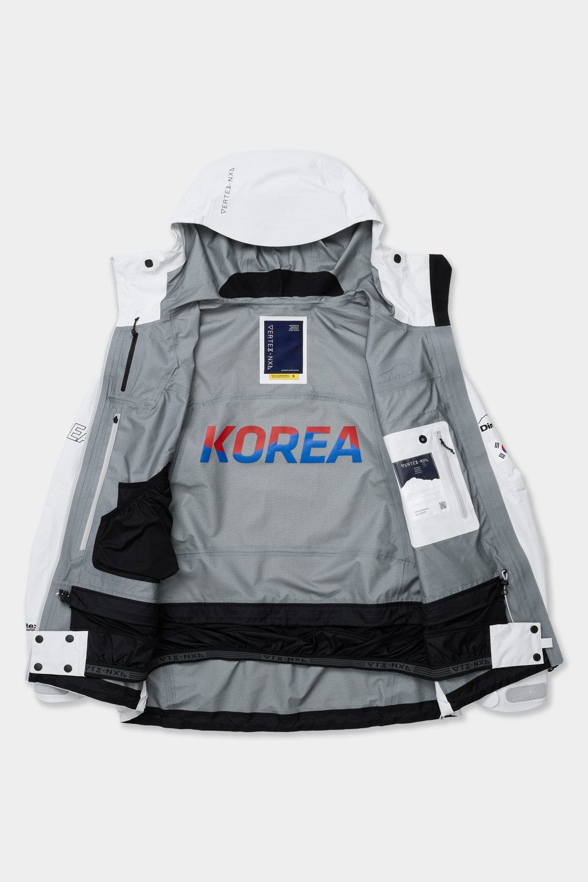 VERT TEAM KOREA REPLICA VTX 3L JACKET WHITE (Release on 24.11.18)