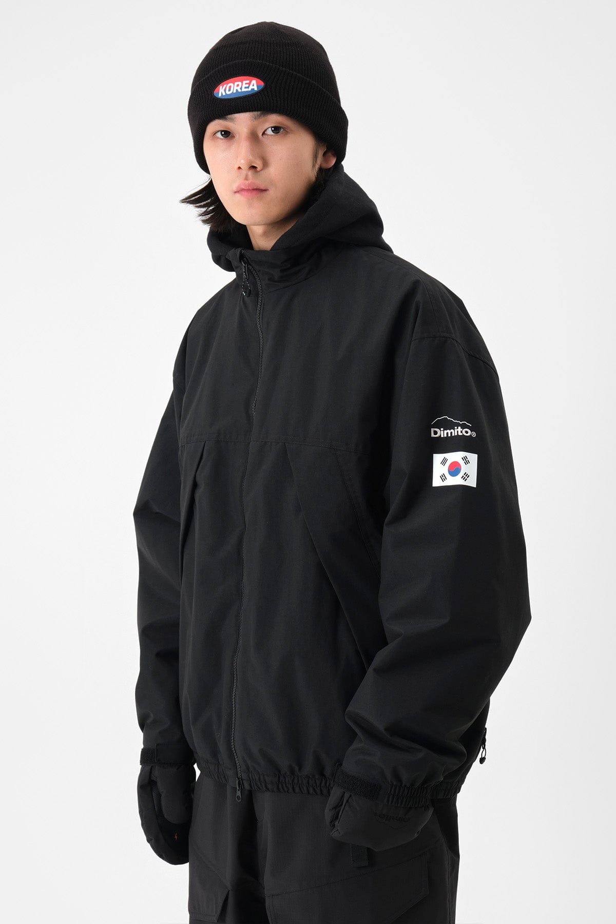 VERT TEAM KOREA REPLICA VTX FIELD JACKET BLACK