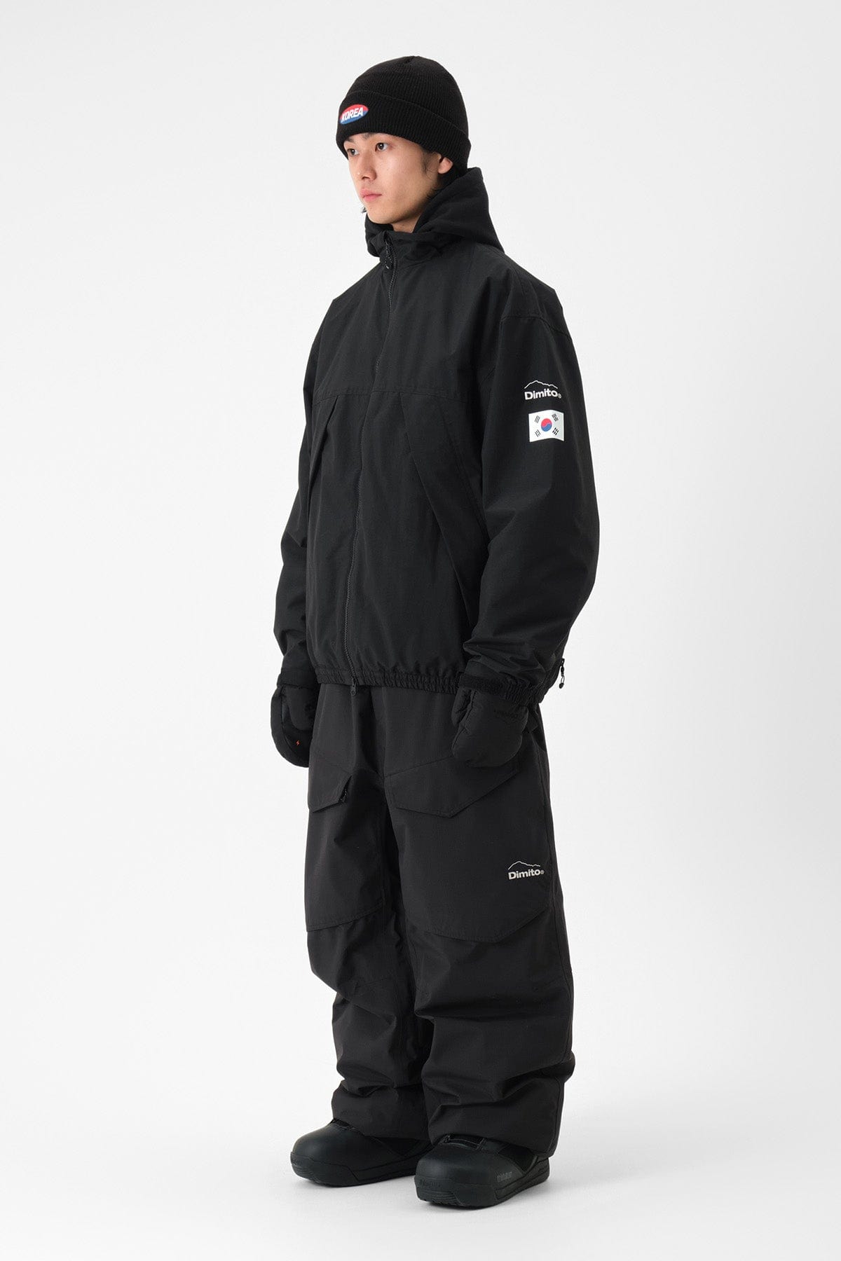 VERT TEAM KOREA REPLICA VTX FIELD JACKET BLACK